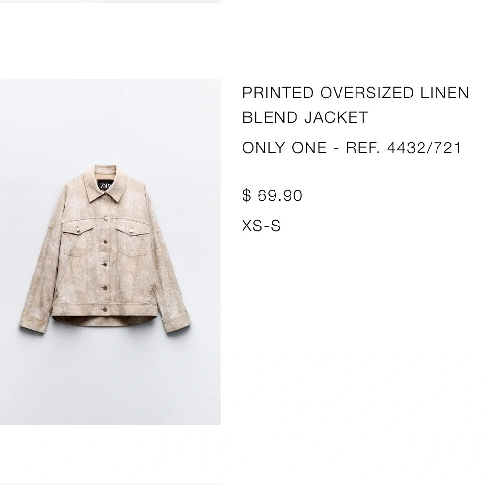 Zara Set (Jacket & Top) - Picture 3 of 4
